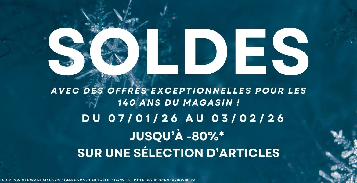 Soldes hiver 2026